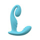 Loveline Bliss 10 Speed Dual Motor Vibe Sealed Silicone Rechargeable Submersible Blue - view 2