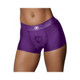 Ouch! Vibrating Strap-on Boxer Purple M/l - view 2