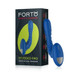 Forto Studded Pro Vibrating Massager Blue