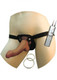 Latin American Whoppers 8in Vibrating Dong With Universal Harness by NassToys - view 2