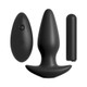 Anal Fantasy Remote Control Silicone Plug Black by Pipedream - view 2
