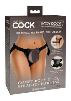 King Penis Elite Comfy Body Dock Strap-on Harness by Pipedream
