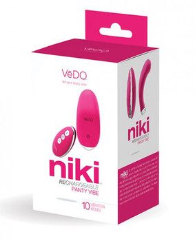 Niki Rechargeable Panty Vibe by Vedo
