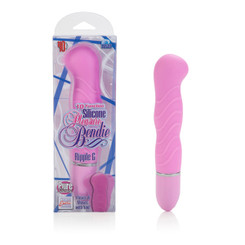 Pleasure Bendie Ripple G Pink Vibrator