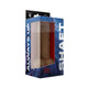 Shaft Model C 8.5 In. Dual Density Silicone Dildo With Balls & Suction Cup Oak - view 2