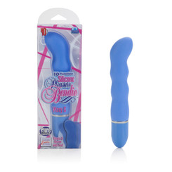 Pleasure Bendie Wavy G Blue Vibrator Best Sex Toys