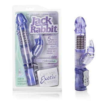 Jack Rabbit w/Floating Beads Waterproof - Purple