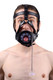 Strict Leather Plug It Up Leather Head Harness with Mouth Gag - Product SKU AD730