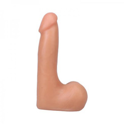The Realistic Penis 7 In. Ultraskyn Vac-u-lock Dildo With Balls Vanilla