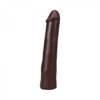 The Realistic Penis 9 In. Ultraskyn Vac-u-lock Dildo Chocolate