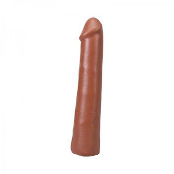 The Realistic Penis 9 In. Ultraskyn Vac-u-lock Dildo Caramel
