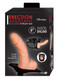Erection Assistant Hollow Strap-on 8 In. White