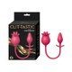 Clit-tastic Tulip Finger Massager & Pleasure Plug Red - view 2