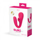 Vedo Suki Plus Rechargeable Dual Sonic Vibe Foxy Pink