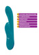 Viben Razzle Thumping G-spot Rabbit Ocean - view 6
