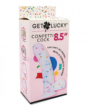 Shibari Get Lucky Confetti Penis 8.5in