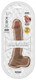 Skinsations Skinlastic Sliding Skin Dildo With Suction Base 8 In. - view 3