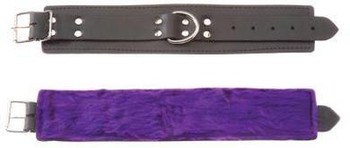 Ankle Restraint Purple Fur Best Adult Toys