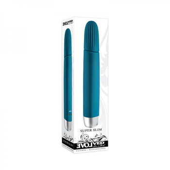 Evolved Super Slim Silicone Rechargeable Teal