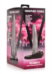 Creature Dildos Gargoyle Silver/black