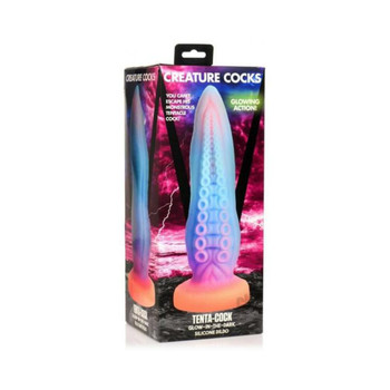 Tenta-Penis Glow-in-the-Dark Silicone Dildo by Creature Dildos