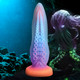 Tenta-Penis Glow-in-the-Dark Silicone Dildo by Creature Dildos - view 4