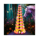 Twilight Rainbow Glass Dildo by Creature Dildos - view 2