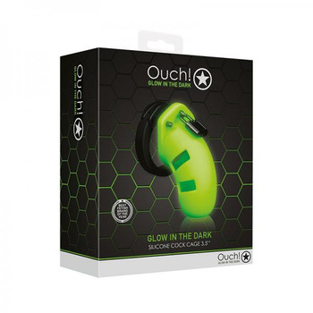 Ouch Model 20 Chastity Cage 3.5 Gitd