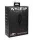 `=electrastim X Mr. S Leather - World's Most Comfortable Silicone Electro Butt Plug - Black - view 2