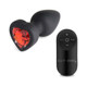 Booty Sparks Red Heart Plug W/remote Sm - view 2