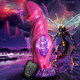 Xenox Vibrating Silicone Dildo with Remote by Creature Dildos - view 2