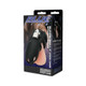 Blue Line 2" Silicone Mini Chastity Cage With Ball Divider - Black - view 2