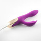 Skyler Rechargeable Silicone Bendable Rabbit Purple - view 2