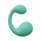 Loveline Playful 10 Speed Dual Motor Vibe Sealed Silicone Rechargeable Submersible Green - view 2