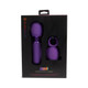 Nu Sensuelle Harlow Nubii Mini Wand W/ Masturbator Purple - view 2