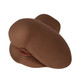 Mistress Bioskin Perfect Thrust Jade Side Saddle With 10 Function Bullet Chocolate by Curve Novelties - view 4