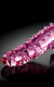 Icicles No 24 Glass Dong 6 Inches - Pink by Pipedream