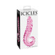 Icicles No 24 Glass Dong 6 Inches - Pink by Pipedream - view 4