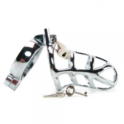 Metal Worx Chastity Cage by Pipedream