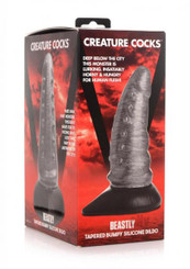 Creature Dildos Beastly Silver/black