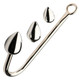 Anal Hook Trainer with 3 Plugs by Master Series