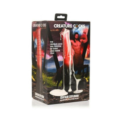 Centaur Explosion Fluid-compatible Silicone Dildo by Creature Dildos