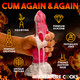 Creature Dildos Resurrector Phoenix Fluid-compatible Silicone Dildo - Red/white - view 3