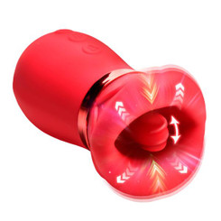 Kiss Me More Kissing, Sucking and Vibrating Clitoral Stimulator by Lickgasm