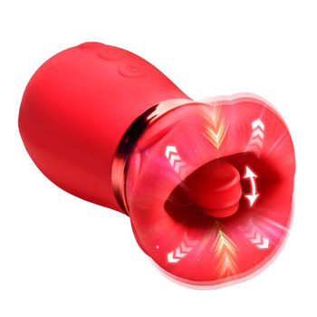 Kiss Me More Kissing, Sucking and Vibrating Clitoral Stimulator by Lickgasm