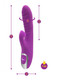 Viben Frenzy Rabbit Vibe W/ Clit Suction Berry - view 2