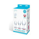 Heart Jewel Glass Anal Training 3pc Clr - view 2