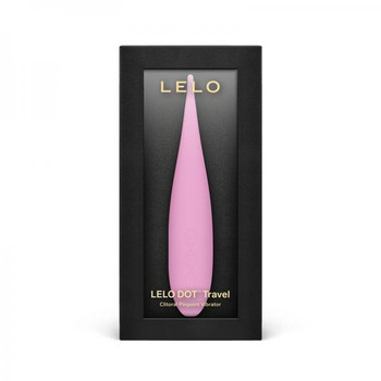 Lelo Dot Travel Clitoral Pinpoint Vibrator Pink
