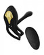 Zalo Bayek Vibrating Couples Ring W/remote - Obsidian Black - view 2