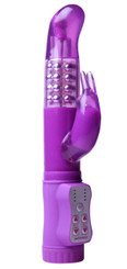 Purple Compact G-Spot Rabbit Vibrator